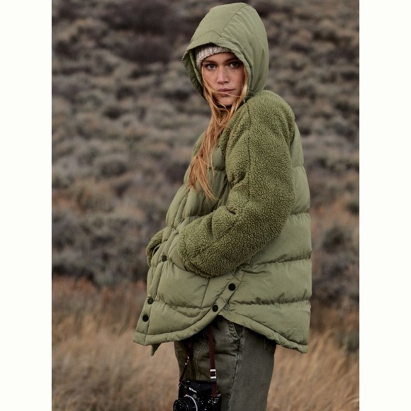 ANTHROPOLOGIE Pilcro Swing Puffer Jacket Size XS In Excellent Condition! - Picture 4 of 14